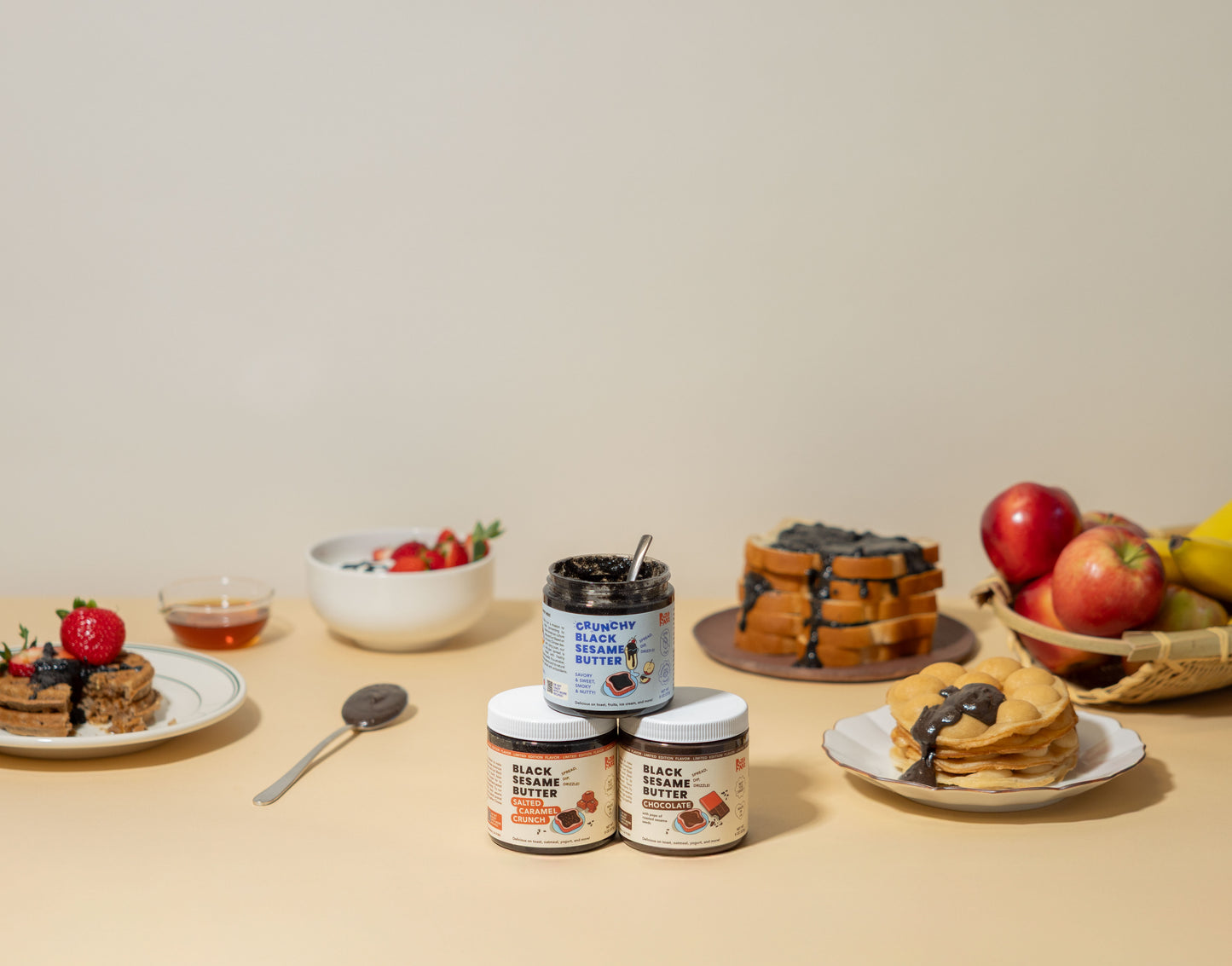 Black Sesame Butter Coffee (NEW)