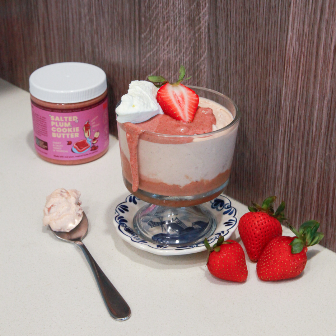 Salted Plum Strawberry Mousse