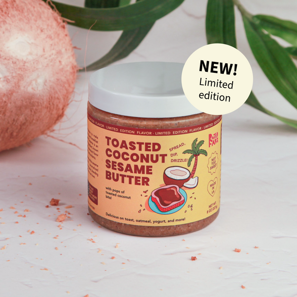 Chocolate Black Sesame Seed Butter & Paste | Rooted Fare