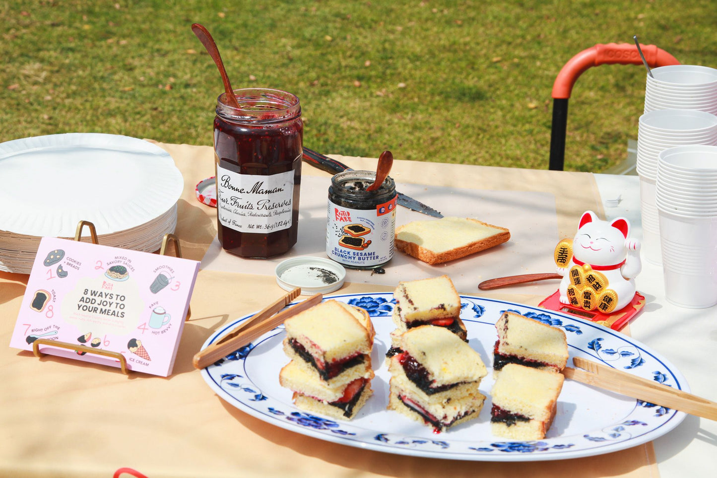 12-Pack Crunchy Black Sesame Butter