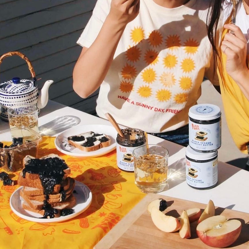 12-Pack Crunchy Black Sesame Butter